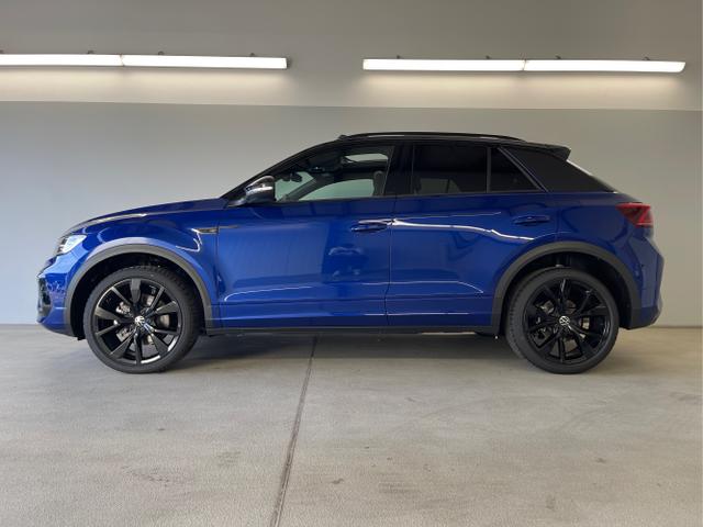 Volkswagen / T-Roc / Blau / / / 190PS 4M DSG Pano+AHK+Black+IQ.Light+IQ.Drive+eHeck+Kamera+Alu19