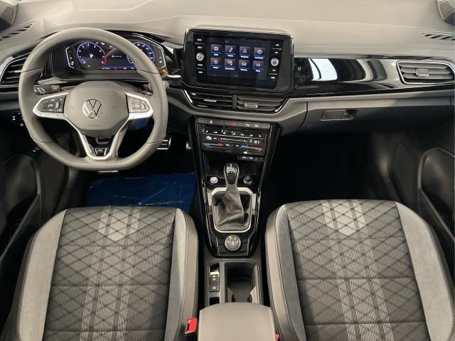 Volkswagen / T-Roc / Blau / / / 190PS 4M DSG Pano+AHK+Black+IQ.Light+IQ.Drive+eHeck+Kamera+Alu19