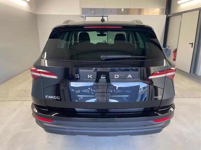 Skoda / Karoq / Schwarz / / / 150PS TDI DSG 4x4 AHK+Navi+ACC+Kamera+Sitzheiz+eHeck+GV5