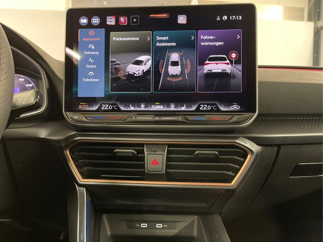 Cupra / Leon Sportstourer / Blau / / / 333PS DSG 4Drive Matrix+Navi+Winter+AHK+Intelligent Drive