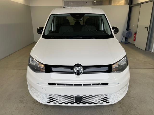 Volkswagen / Caddy / Weiß / / / 115PS AHK+Climatronic+App-Connect+Winter+GVL+PDC+Side u. Lane Assist
