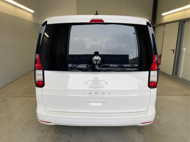 Volkswagen / Caddy / Weiß / / / 115PS AHK+Climatronic+App-Connect+Winter+GVL+PDC+Side u. Lane Assist