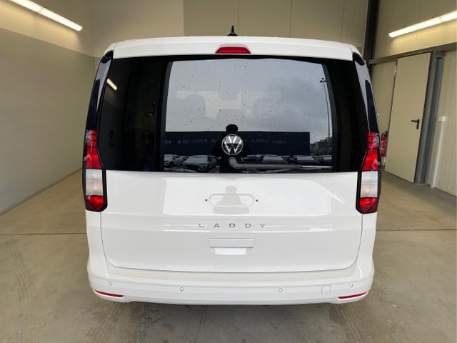 Volkswagen / Caddy / Weiß / / / 115PS AHK+Climatronic+App-Connect+Winter+GVL+PDC+Side u. Lane Assist