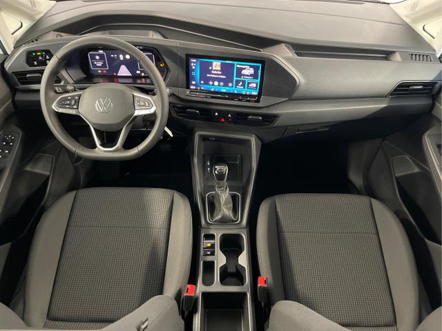 Volkswagen / Caddy / Grau / / / 115PS AHK+Climatronic+App-Connect+Winter+GVL+PDC+Side u. Lane Assist