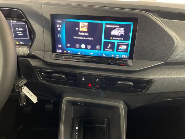Volkswagen / Caddy / Grau / / / 115PS AHK+Climatronic+App-Connect+Winter+GVL+PDC+Side u. Lane Assist