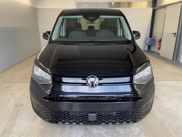Volkswagen / Caddy / Schwarz / / / 115PS AHK+Climatronic+App-Connect+Winter+GVL+PDC+Side u. Lane Assist