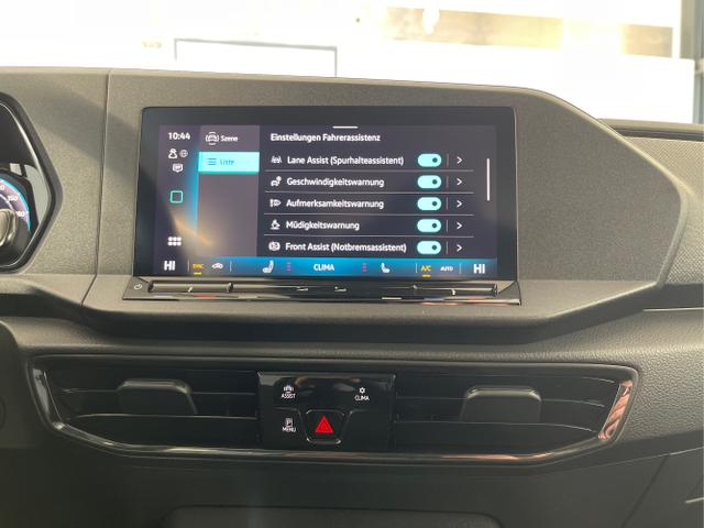 Volkswagen / Caddy / Grau / / / 115PS DSG AHK+Kamera+ACC+Parklenk+SHZ+Side Assist+App-Connect