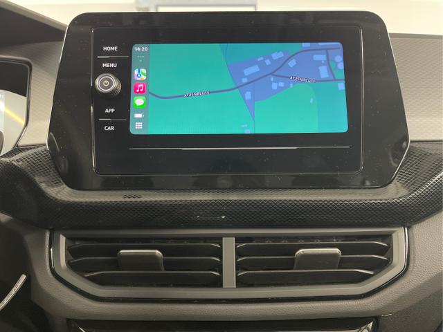Volkswagen / T-Cross / Gelb / / / 95PS PDC vo+hi+Sitzheizung+App+Side+Travel+Stau+ACC+Klima