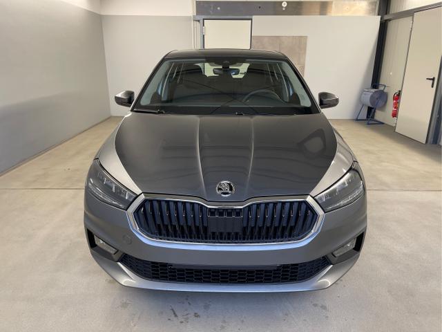 Skoda / Fabia / Grau / / / Drive 115PS GV5+Sitzheiz+AppConnect+LED+Armlehne+Touch+PDC+Nebel