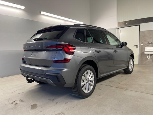 Skoda / KAMIQ / Grau / / / 115PS DSG Matrix+AHK+Kamera+PDC vor+hi+Kessy+Sitzheizung+GVL