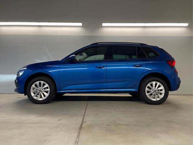 Skoda / KAMIQ / Blau / / / 115PS DSG Matrix+AHK+Kamera+PDC vor+hi+Kessy+Sitzheizung+GVL