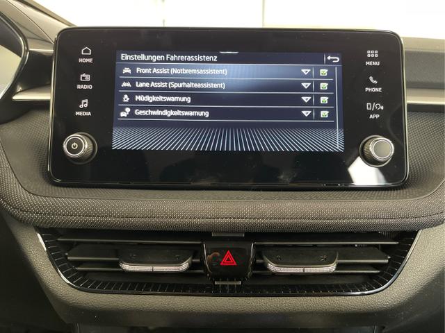 Skoda / Fabia / Blau / / / 95PS Sitzheizung+Lenkradheizung+App-Connect+GRA+GVL+ParkPilot