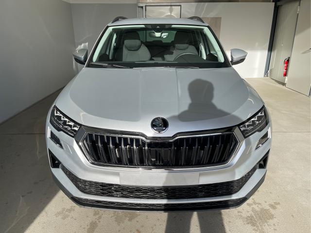 Skoda / Karoq / Silber / / / 150PS DSG AHK+Kamera+ACC+Kessy+Kamera+ParkPilot vo+hi+App