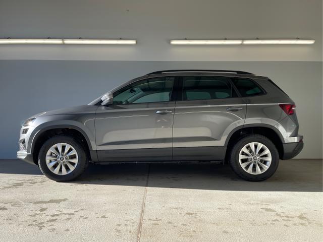 Skoda / Karoq / Grau / / / 150PS DSG AHK+Kamera+ACC+Kessy+Kamera+ParkPilot vo+hi+App