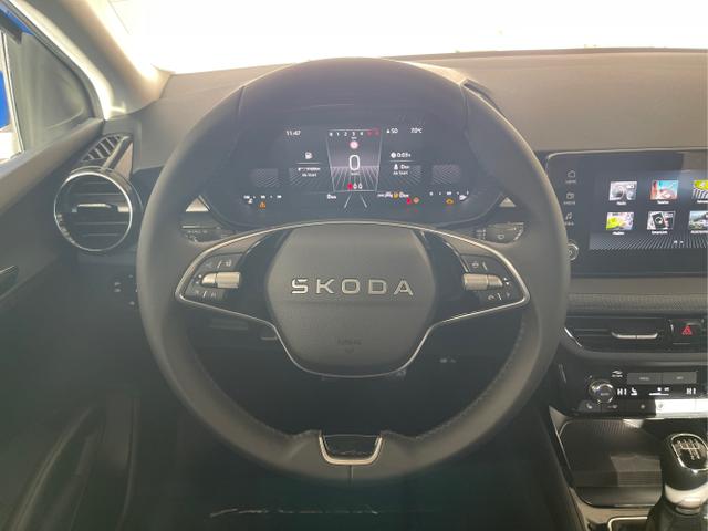 Skoda / Fabia / Blau / / / 95PS Sitzheizung+Lenkradheizung+App-Connect+GRA+GVL+ParkPilot