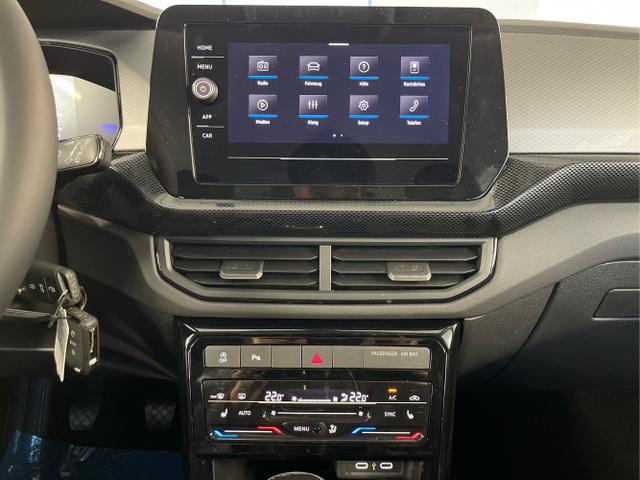 Volkswagen / T-Cross / Wei&szlig; / / / 95PS PDC vo+hi+Shz+App+Side+Travel