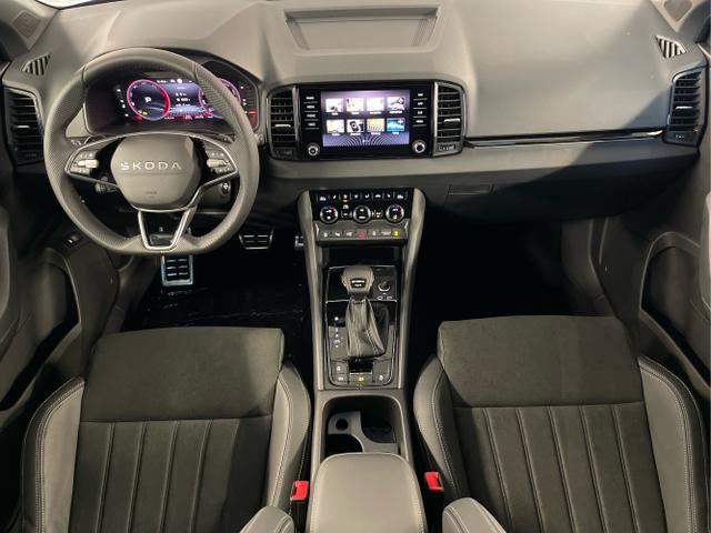 Skoda / Karoq / Blau / / / TDI 4x4 AHK+360&deg;+Alu19+Navi+Matrix+Winter-Paket