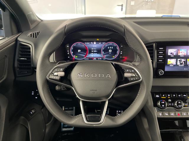 Skoda / Karoq / Blau / / / TDI 4x4 AHK+360&deg;+Alu19+Navi+Matrix+Winter-Paket