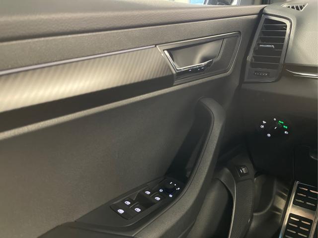 Skoda / Karoq / Blau / / / TDI 4x4 AHK+360&deg;+Alu19+Navi+Matrix+Winter-Paket