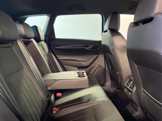 Skoda / Karoq / Blau / / / TDI 4x4 AHK+360&deg;+Alu19+Navi+Matrix+Winter-Paket