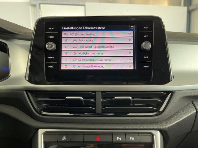 Volkswagen / T-Roc / Schwarz / / / 150PS AHK+Keyless+Kamera+ACC+Sitzheiz+Climatronic+Alu17