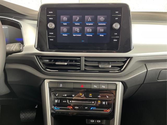 Volkswagen / T-Roc / Grau / / / 150PS AHK+Keyless+Kamera+ACC+Sitzheiz+Climatronic+Alu17