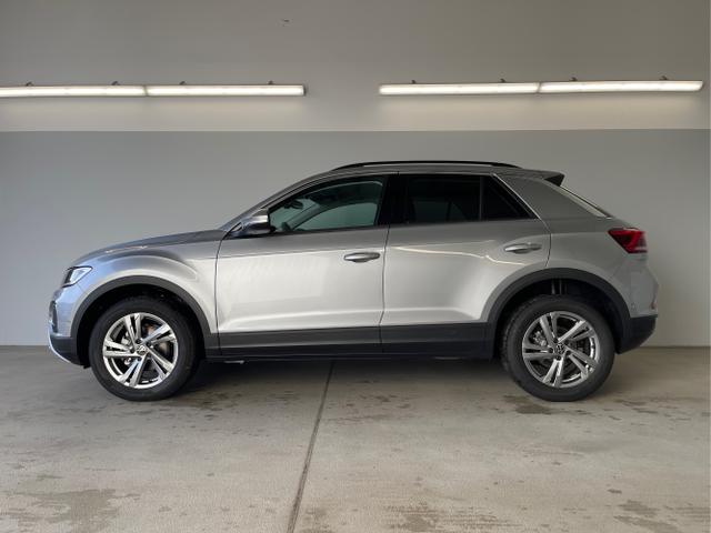 Volkswagen / T-Roc / Silber / / / 150PS AHK+Keyless+Kamera+ACC+Sitzheiz+Climatronic+Alu17