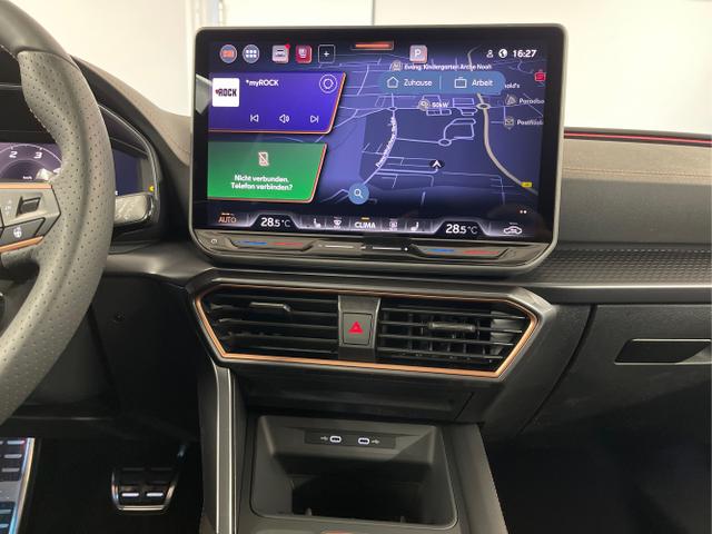 Cupra / Leon Sportstourer / Grau / / / 150PS TDI DSG AHK+Matrix+Navi+Kessy+Alarm+Kamera+Winterpaket