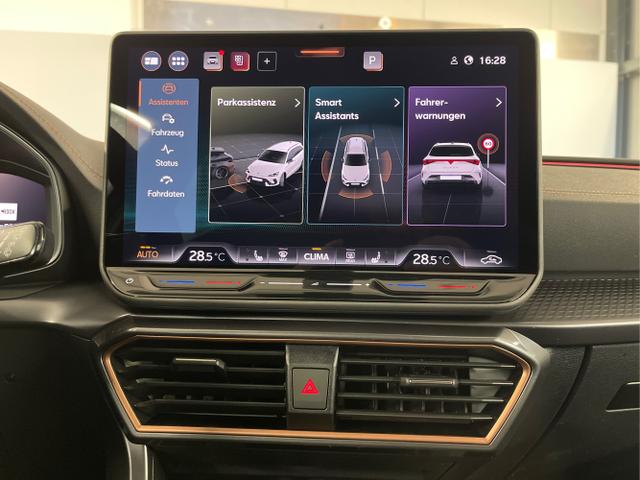 Cupra / Leon Sportstourer / Grau / / / 150PS TDI DSG AHK+Matrix+Navi+Kessy+Alarm+Kamera+Winterpaket