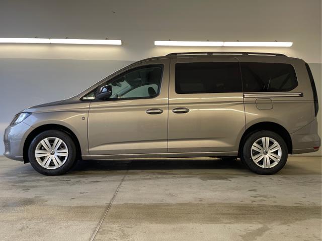 Volkswagen / Caddy / Beige / / / 115PS DSG AHK+7 Sitze+Kamera+App-Connect+Winterpaket+ACC+SideAssist