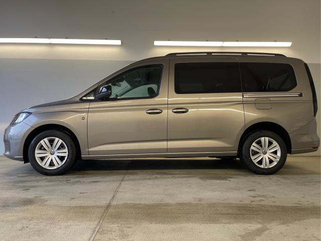 Volkswagen / Caddy / Beige / / / 115PS DSG AHK+7 Sitze+Kamera+App-Connect+Winterpaket+ACC+SideAssist