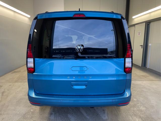 Volkswagen / Caddy / Blau / / / 115PS DSG AHK+7 Sitze+Kamera+App-Connect+Winterpaket+ACC+SideAssist