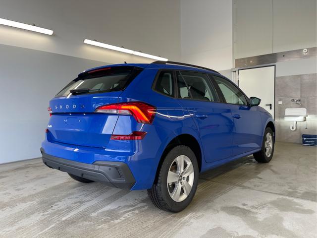 Skoda / KAMIQ / Blau / / / 115PS DSG AHK+16 Zoll Alu+Sitzheizung+App-Connect+GVL