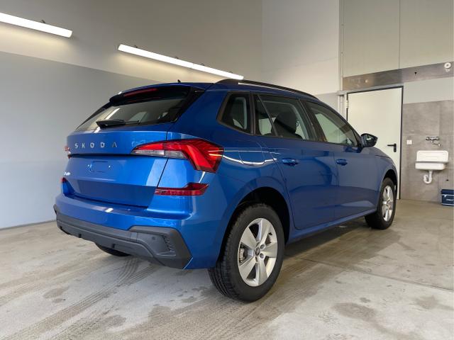 Skoda / KAMIQ / Blau / / / 115PS DSG AHK+16 Zoll Alu+Sitzheizung+App-Connect+GVL