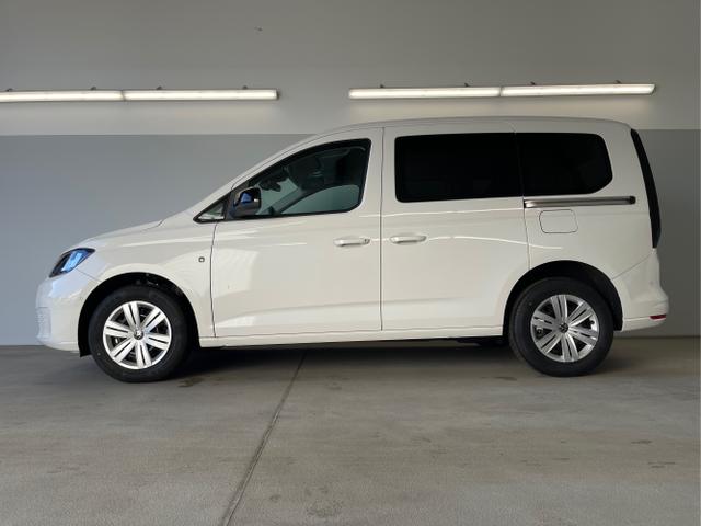 Volkswagen / Caddy / Wei&szlig; / / / 115PS DSG AHK+Kamera+ACC+Parklenk+SHZ+Side Assist+App-Connect