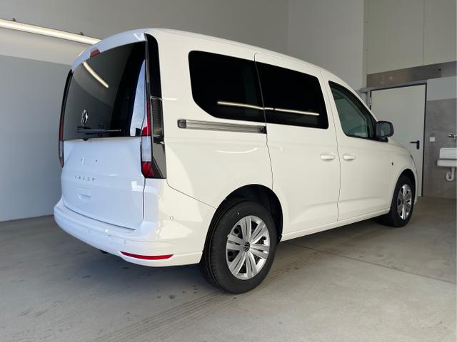 Volkswagen / Caddy / Wei&szlig; / / / 115PS DSG AHK+Kamera+ACC+Parklenk+SHZ+Side Assist+App-Connect