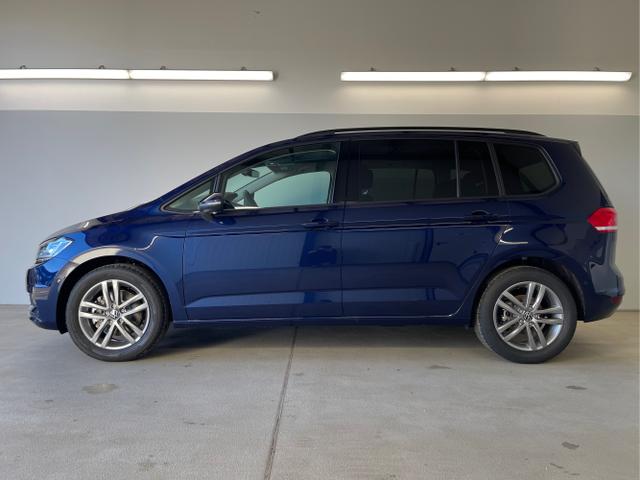 Volkswagen / Touran / Blau / / / 1.5 TSI DSG 7Sitz+AHK+IQ.Light+Kamera+Navi+eHeck+Keyless+Sitzheiz