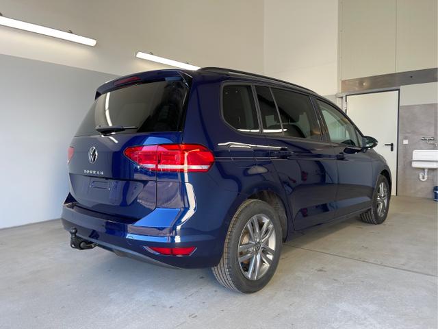 Volkswagen / Touran / Blau / / / 1.5 TSI DSG 7Sitz+AHK+IQ.Light+Kamera+Navi+eHeck+Keyless+Sitzheiz