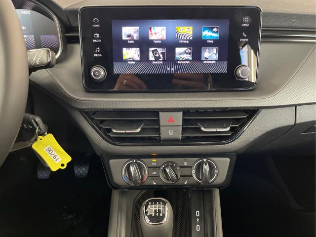 Skoda / Scala / Grau / / / 115PS GV5+AHK+Alu16+Sitzheiz+FrontAssist+Touchscreen+Lichtsensor 