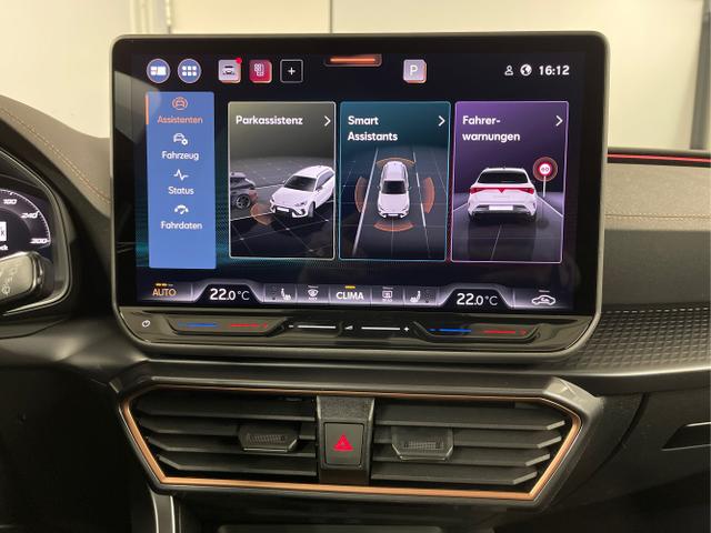 Cupra / Leon Sportstourer / Grau / / / 150PS TDI DSG AHK+Matrix+Navi+Kessy+Kamera+SideAssist+Sitzheiz+Alu18