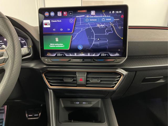 Cupra / Leon Sportstourer / Schwarz / / / 150PS TDI DSG AHK+Matrix+Navi+Kessy+Kamera+SideAssist+Sitzheiz+Alu18