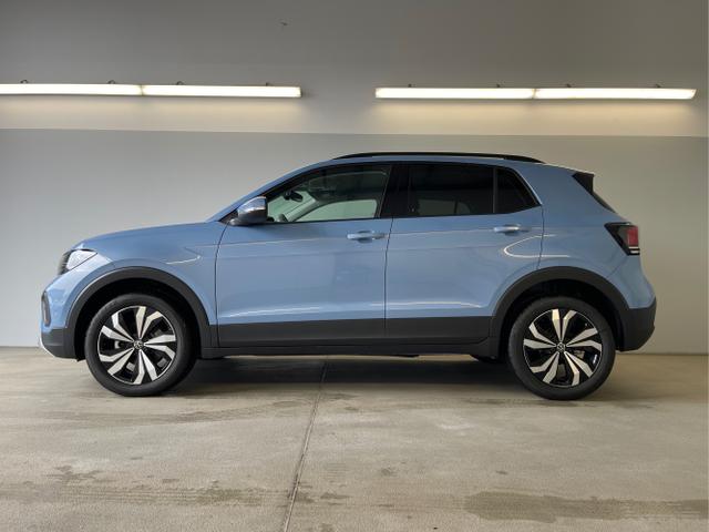 Volkswagen / T-Cross / Blau / / / 115PS DSG AHK+Navi+Kessy+Sitzheizung+App-Connect+ACC