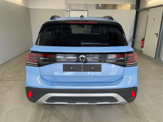 Volkswagen / T-Cross / Blau / / / 115PS DSG AHK+Navi+Kessy+Sitzheizung+App-Connect+ACC
