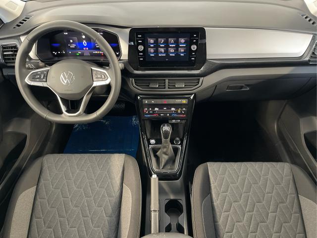 Volkswagen / T-Cross / Blau / / / 115PS DSG AHK+Navi+Kessy+Sitzheizung+App-Connect+ACC