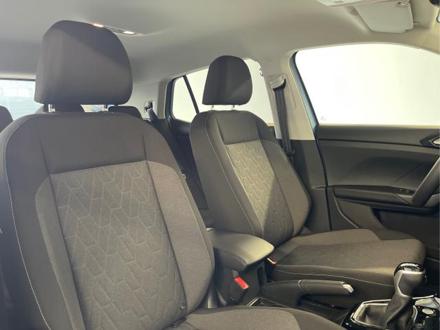 Volkswagen / T-Cross / Blau / / / 115PS DSG AHK+Navi+Kessy+Sitzheizung+App-Connect+ACC