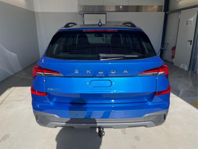 Skoda / KAMIQ / Blau / / / 115PS DSG Matrix+AHK+Kamera+PDC vor+hi+Kessy+Sitzheizung+GVL