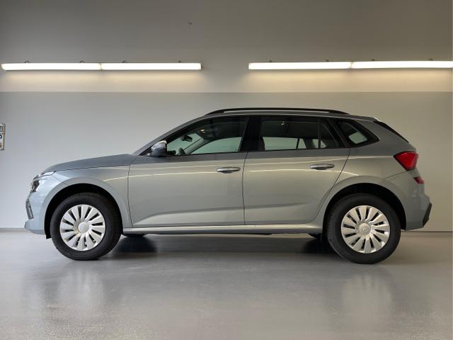 Skoda / KAMIQ / Silber / / / 115PS AHK+Kessy+PDC vo+hi+Alarm+Kamera+Climatronic+App Connect