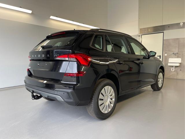 Skoda / KAMIQ / Schwarz / / / 115PS AHK+Kessy+PDC vo+hi+Alarm+Kamera+Climatronic+App Connect