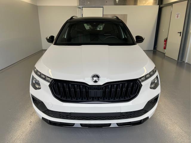 Skoda / KAMIQ / Wei&szlig; / / / 115PS DSG AHK+Navi+Matrix+GV5+Pano+Kessy+Kamera+Alu17+Sitzheiz