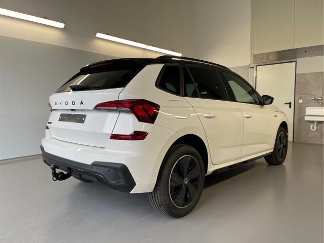 Skoda / KAMIQ / Wei&szlig; / / / 115PS DSG AHK+Navi+Matrix+GV5+Pano+Kessy+Kamera+Alu17+Sitzheiz